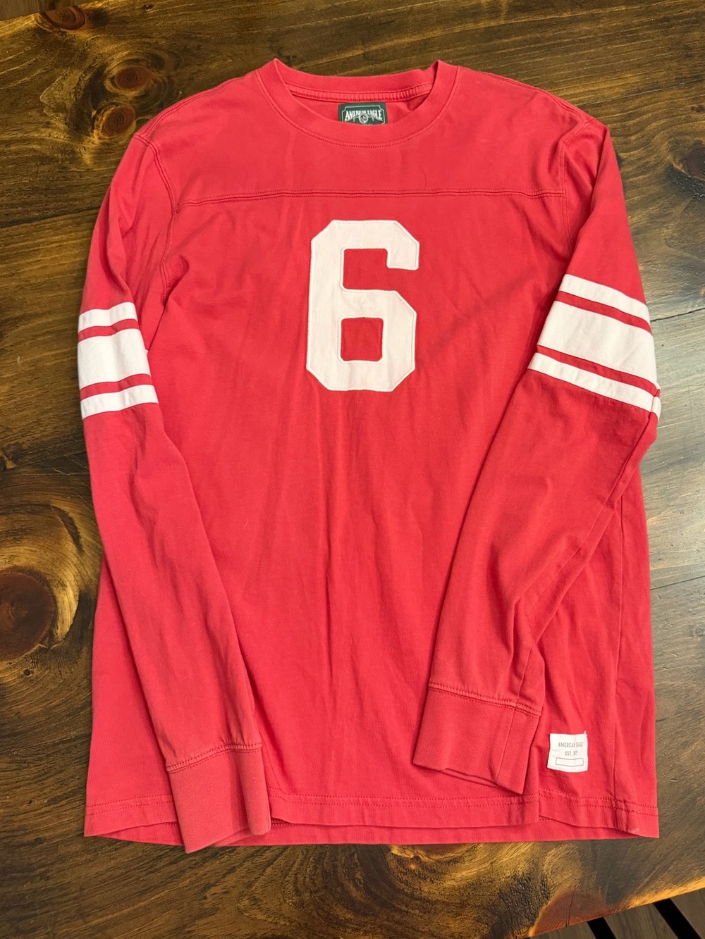 American Eagle Retro Football Jersey Baggy Fit Size Small